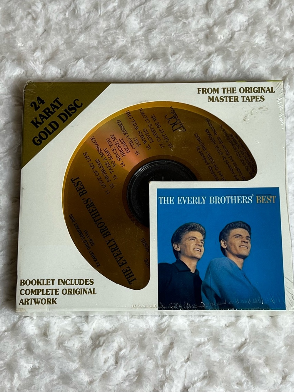 NEW The Everly Brothers’ Best - 24 Karat Gold Disc Collectible Country Rock